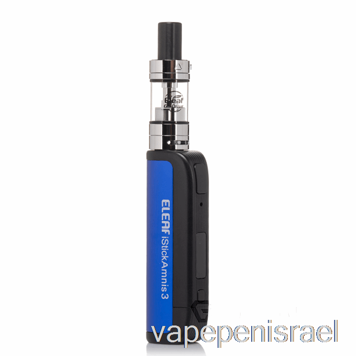 Vape Israel Eleaf חד פעמי Istick Amnis Iii 3 20w ערכת התחלה כחולה